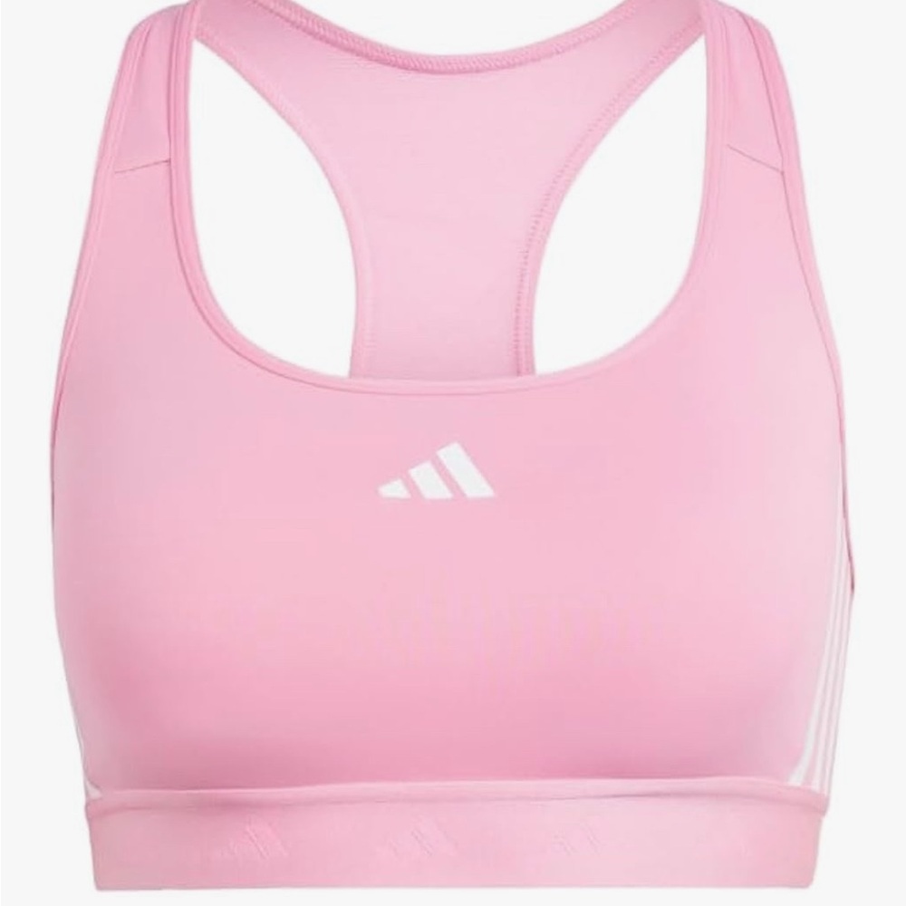 Adidas powerreact training medium-support hyperglam bra